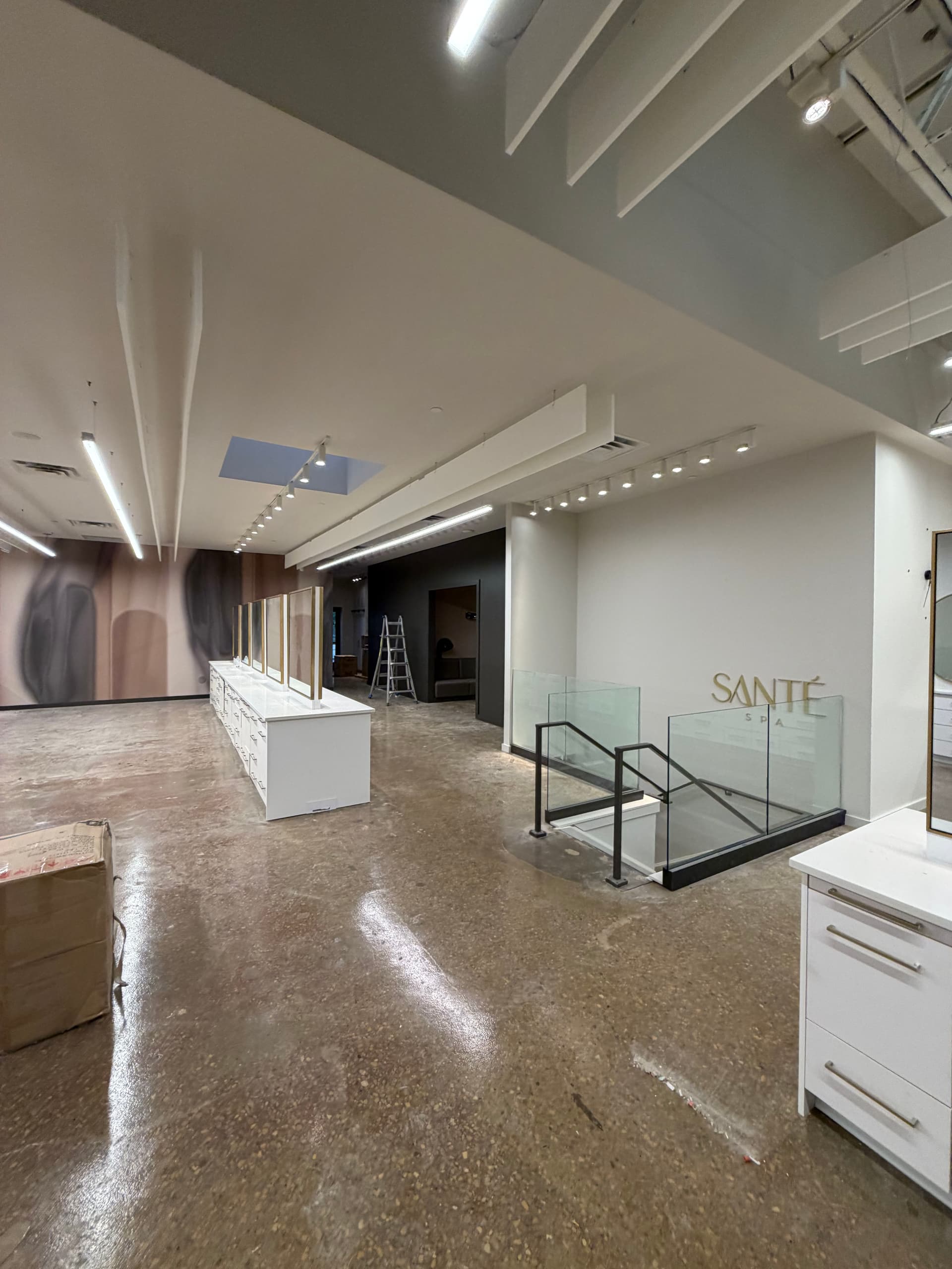 Gallery photos for Full Electrical Buildout Complete for Santé Beauty Salon: Image #9