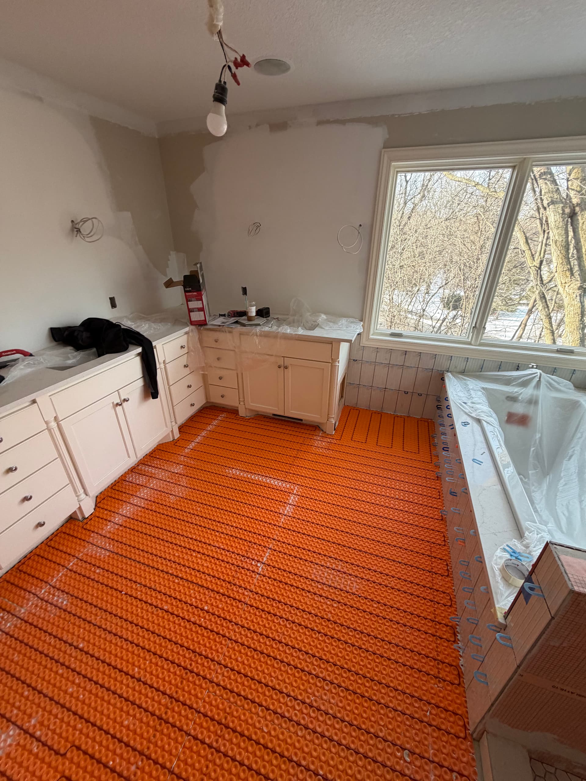 Master Suite Transformation with Heated Floors