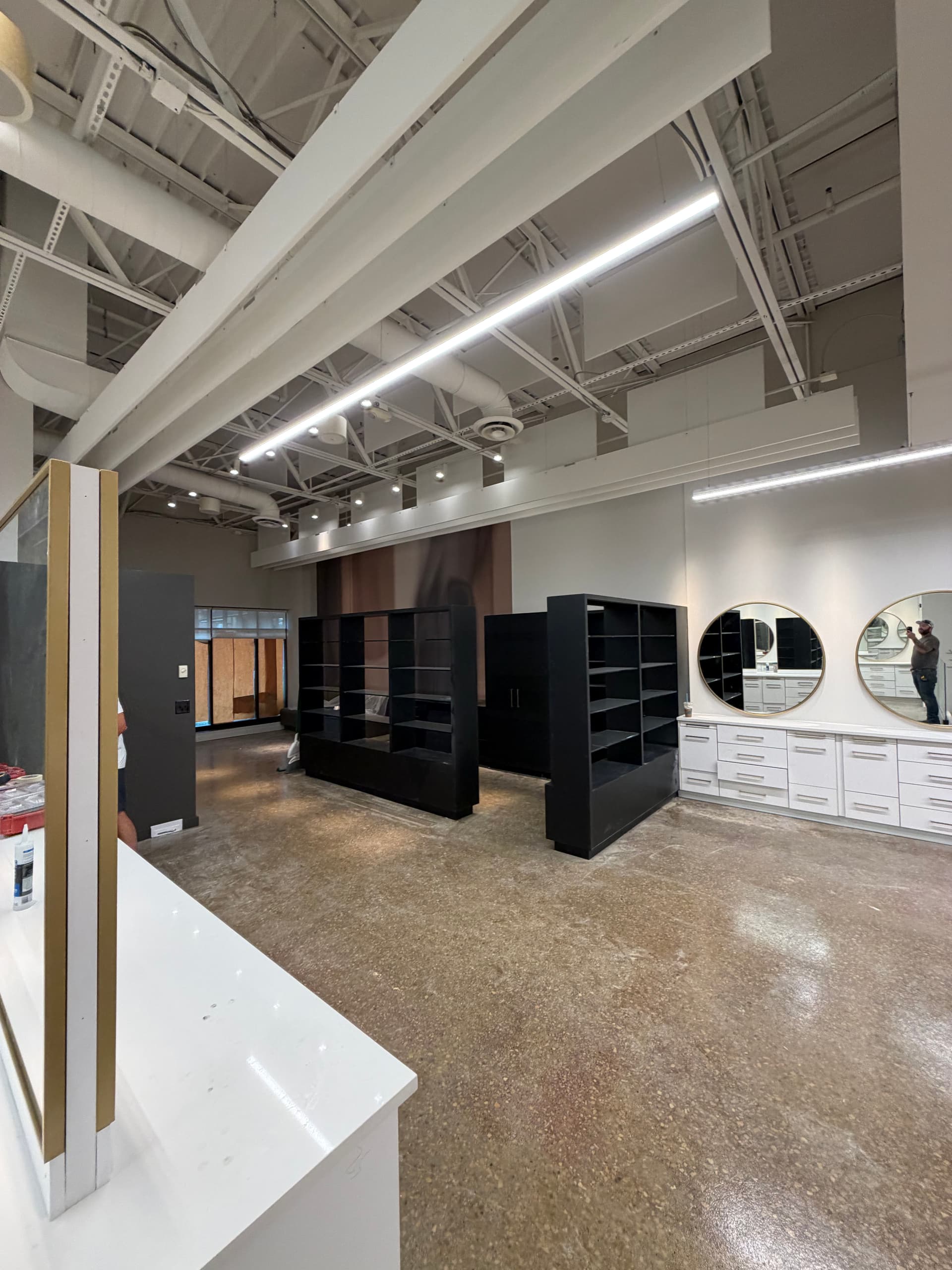 Gallery photos for Full Electrical Buildout Complete for Santé Beauty Salon: Image #6