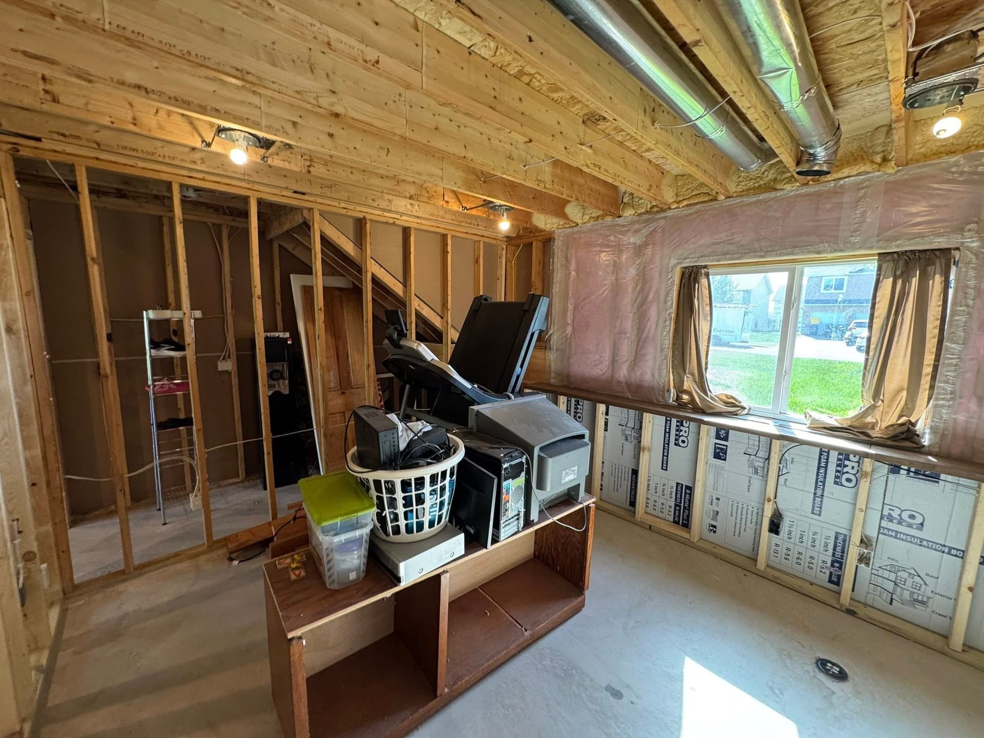 Gallery photos for Basement Transformation in Belle Plaine MN: Image #1