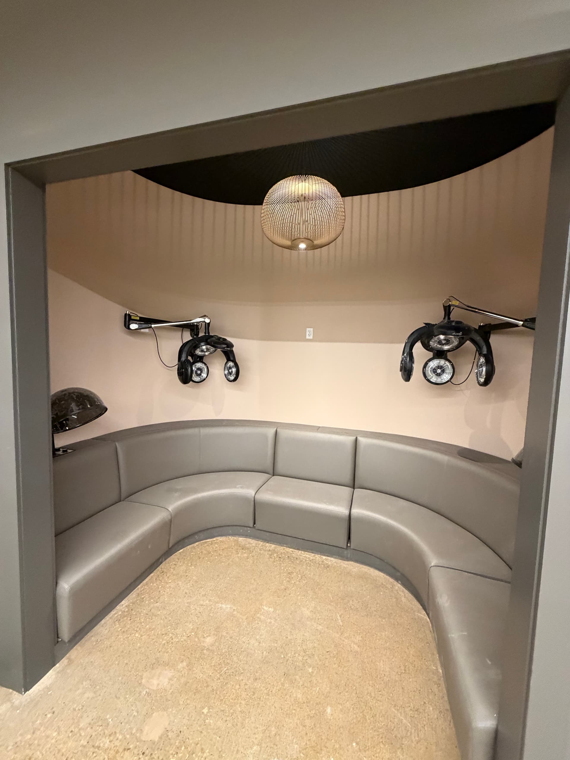 Gallery photos for Full Electrical Buildout Complete for Santé Beauty Salon: Image #1