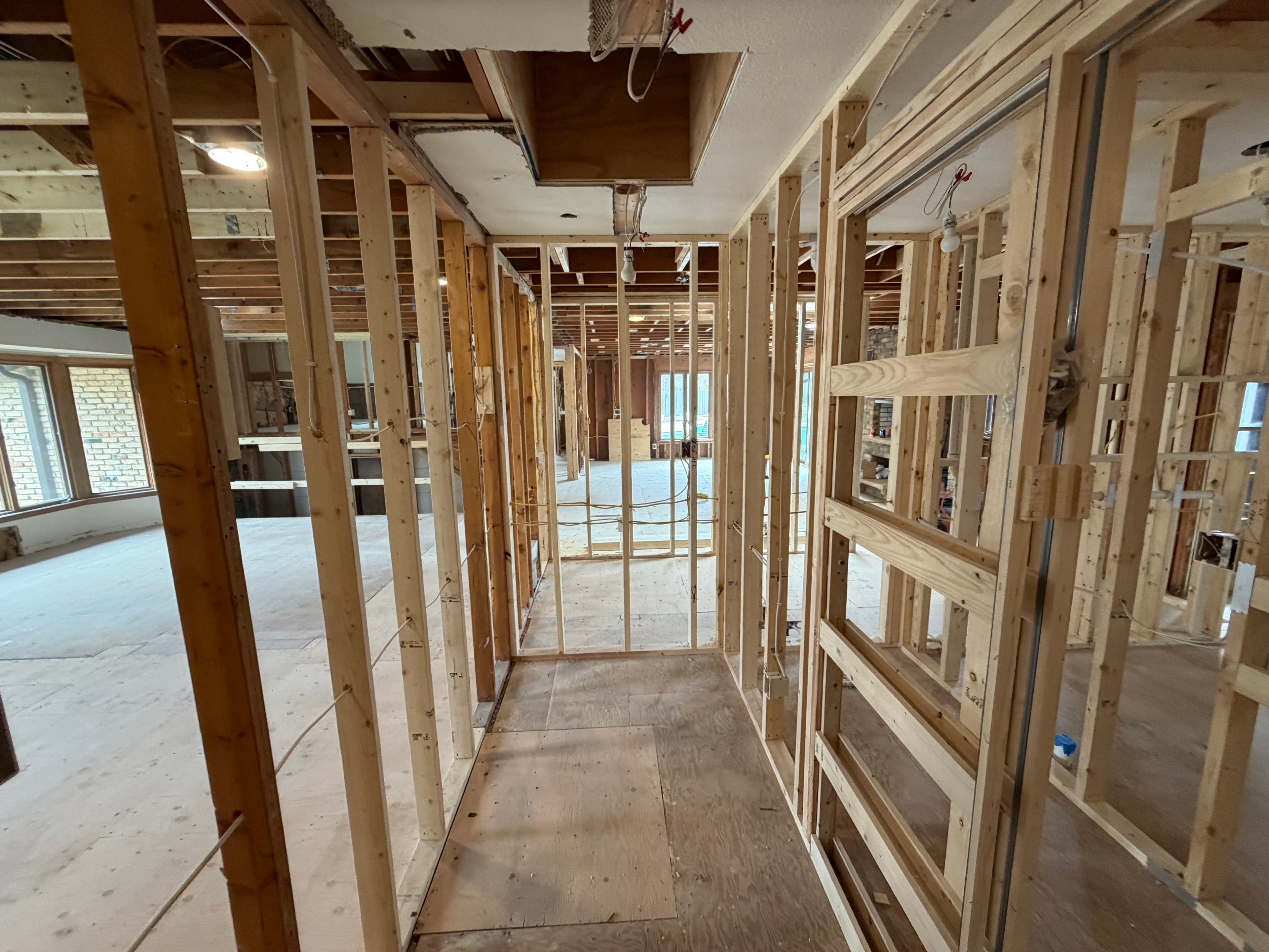 Project Inside the Rough-In Stage of This Edina Home Remodel image