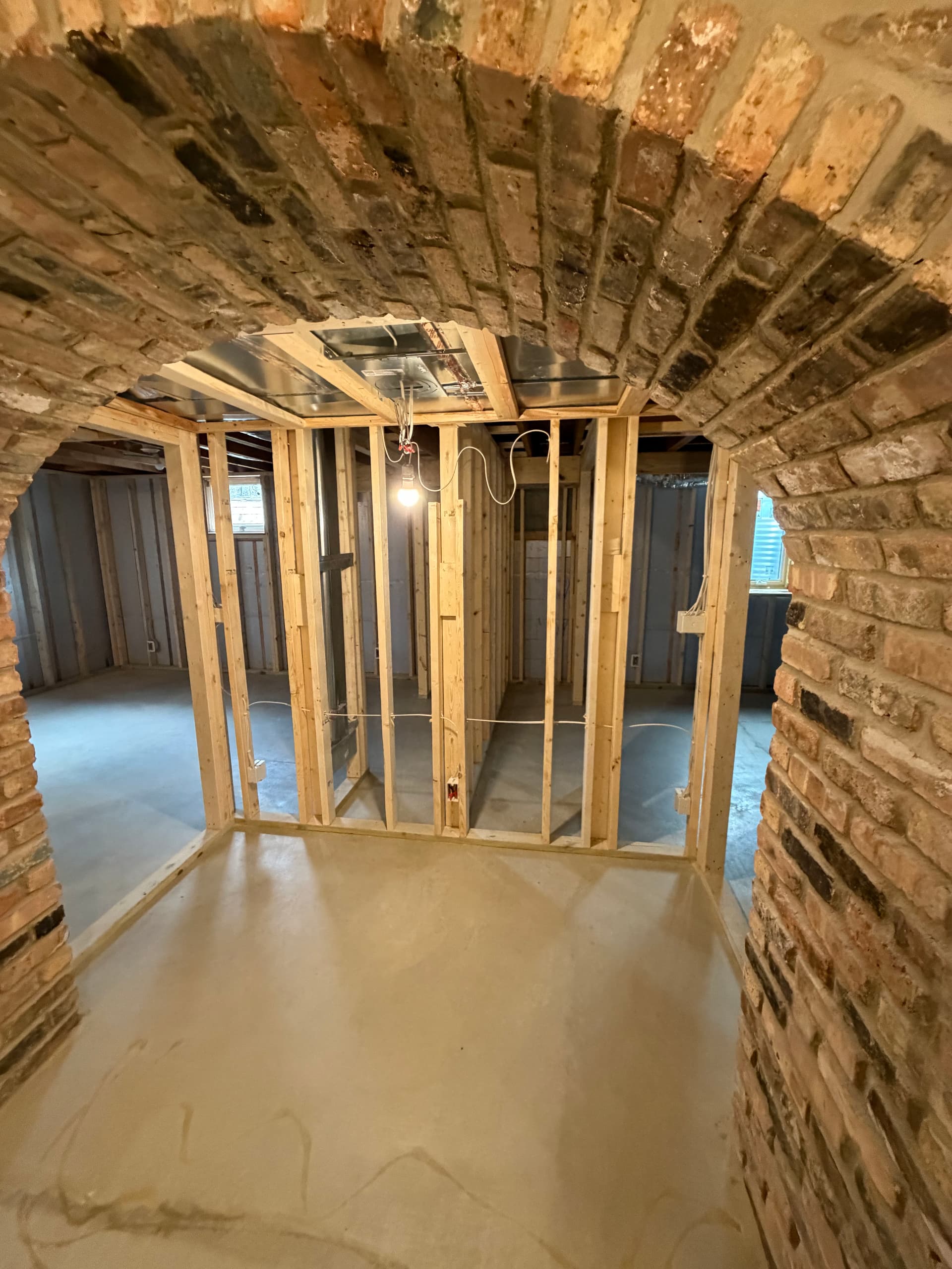 Gallery photos for Inside an Edina Basement Remodel at the Framing Stage: Image #5