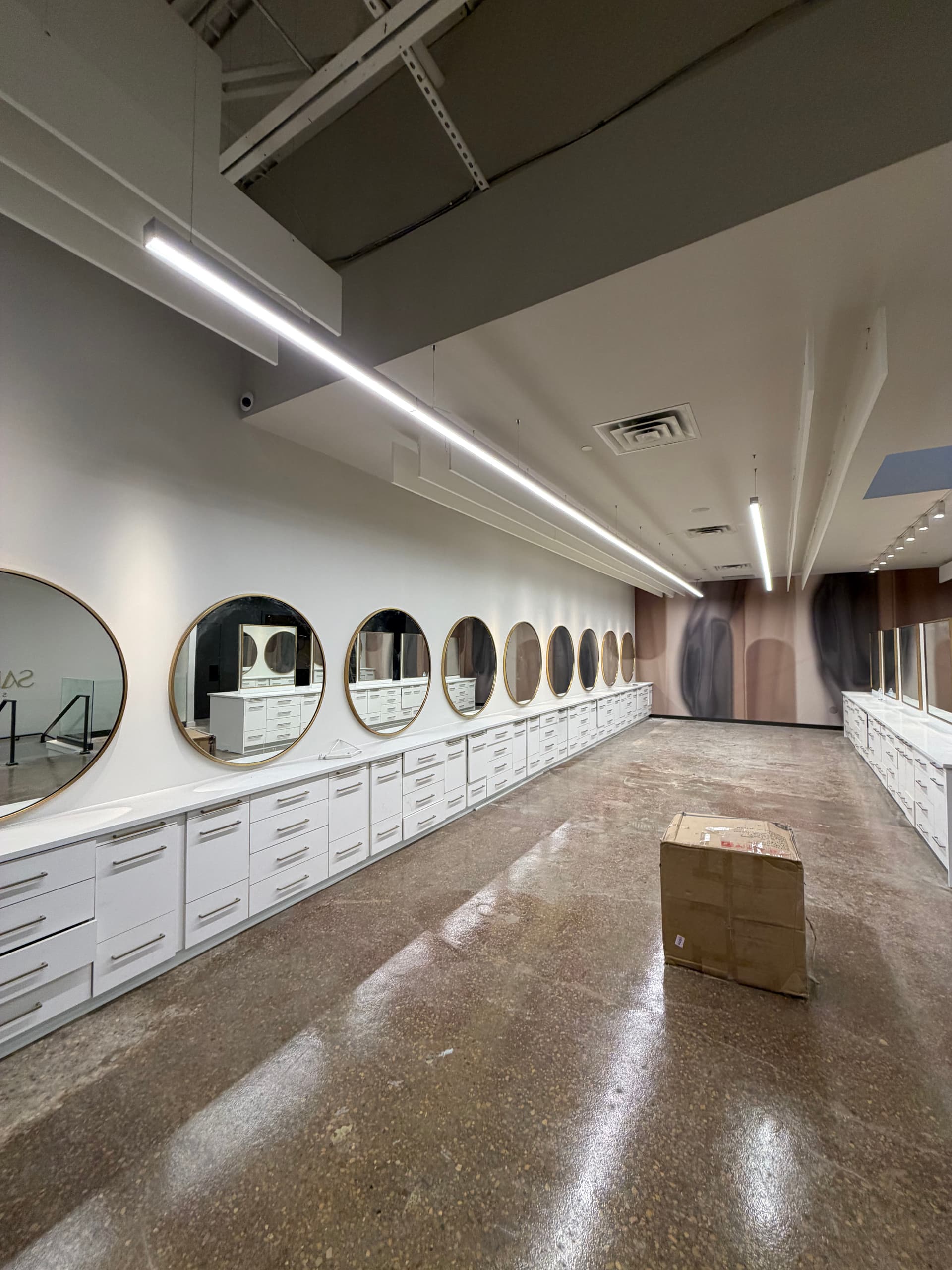 Gallery photos for Full Electrical Buildout Complete for Santé Beauty Salon: Image #4
