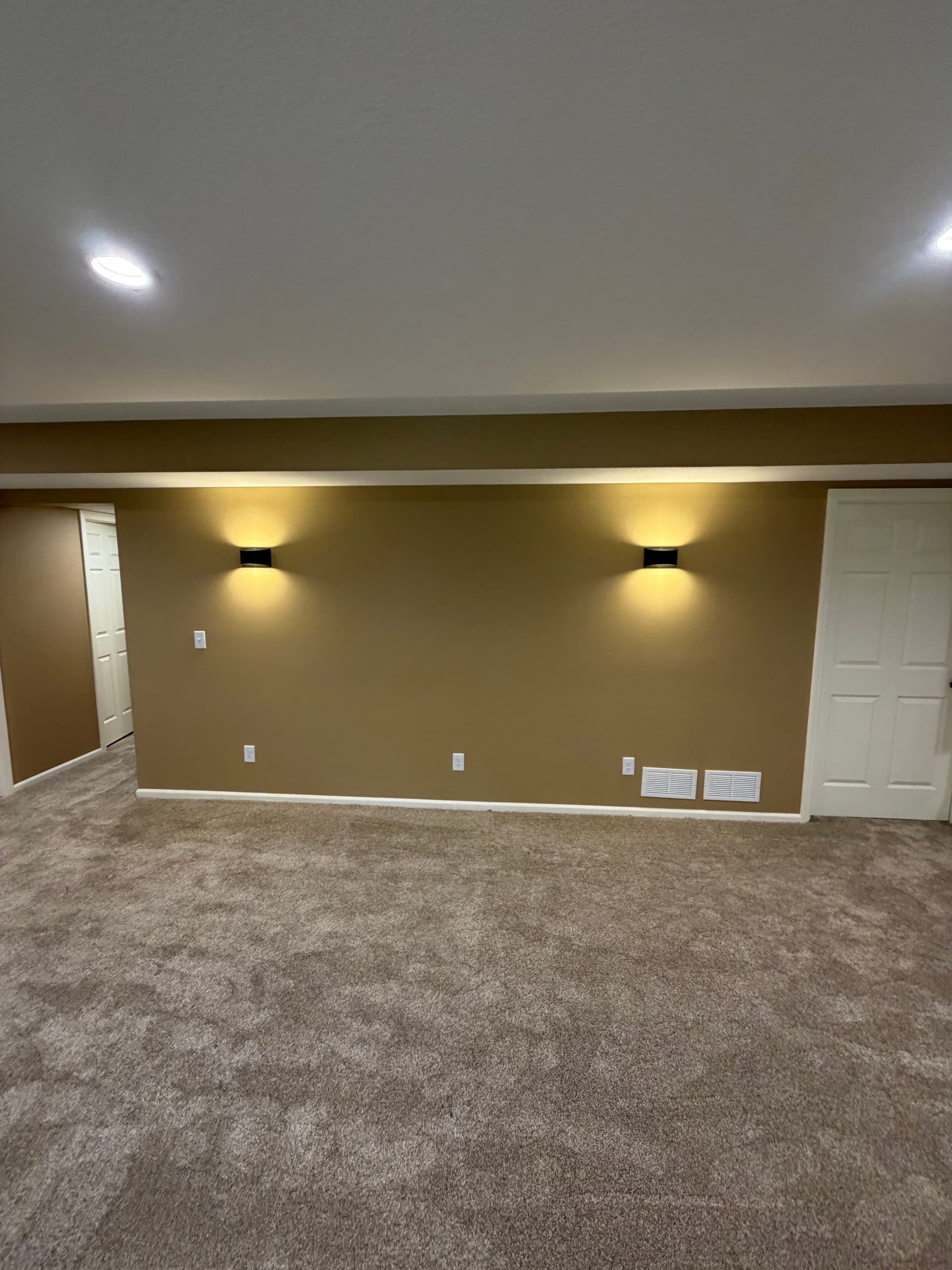 Gallery photos for Full Basement Finish with Wet Bar and Bathroom in Maple Grove: Image #2