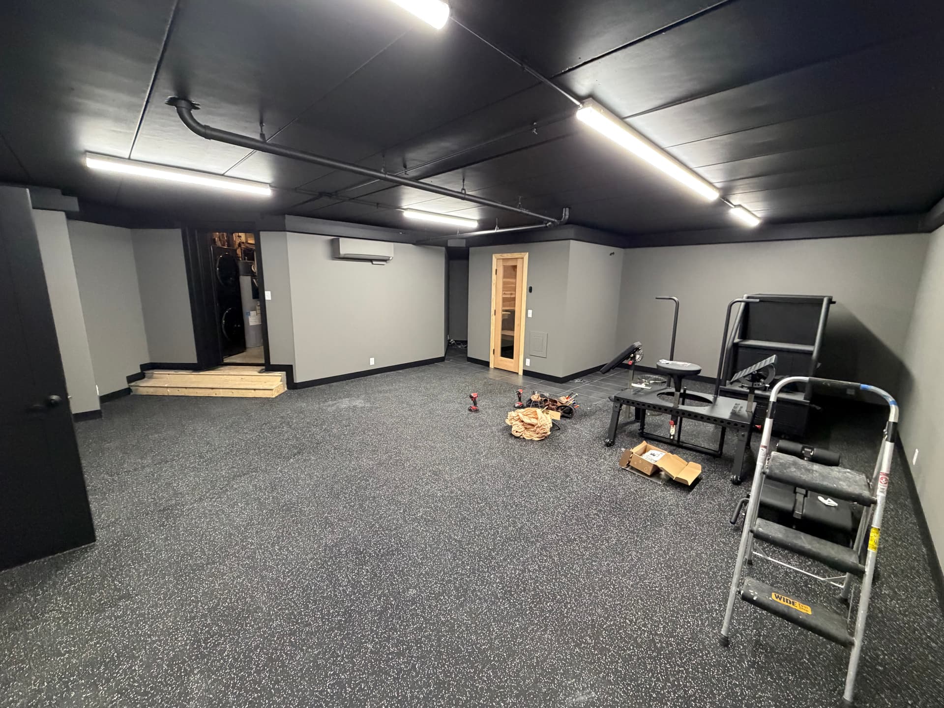 Home Gym Excellence with Complete Electrical Upgrade