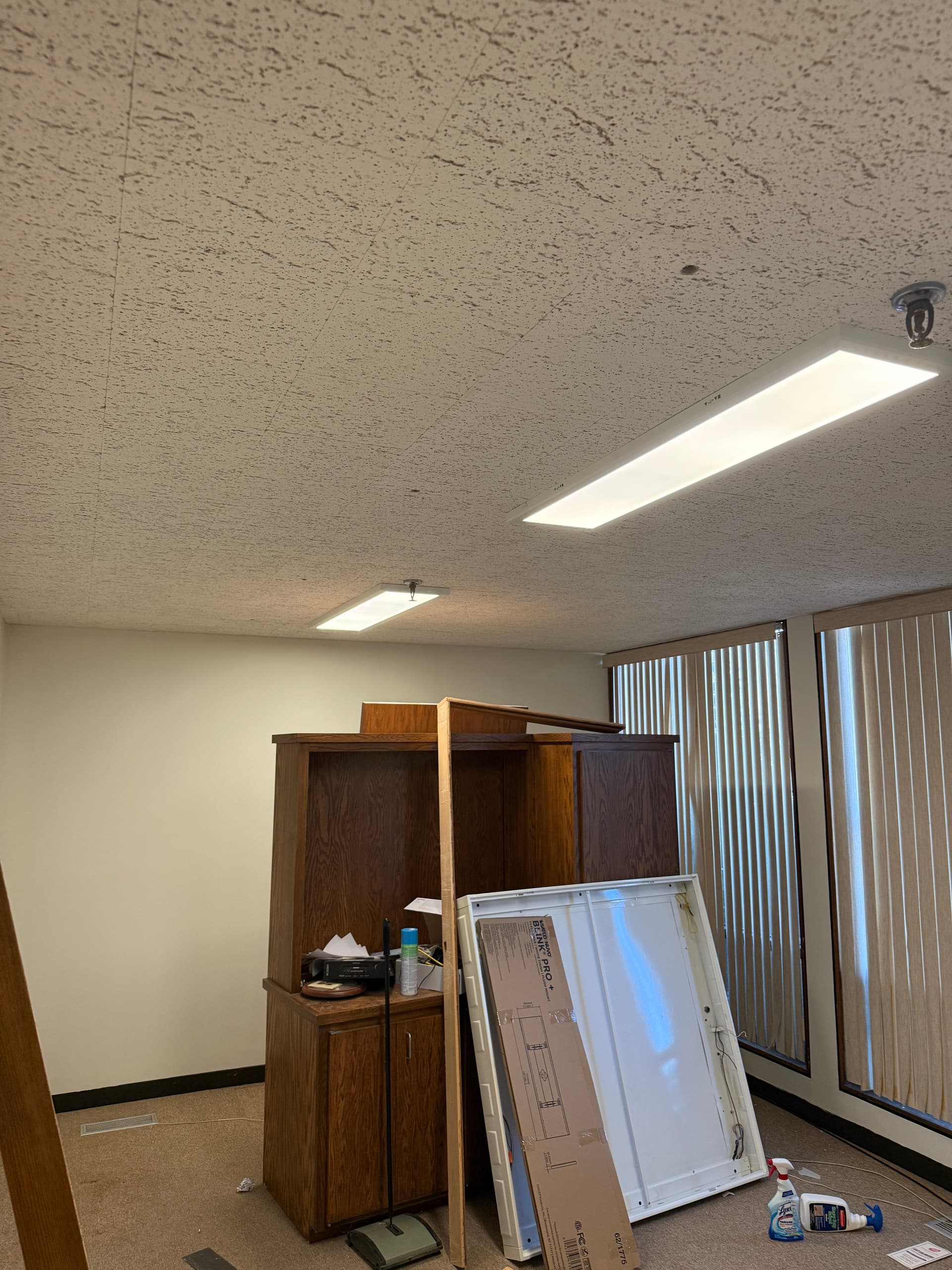 Gallery photos for New LED Panel Lighting Installed Across Office Spaces During Remodel: Image #2