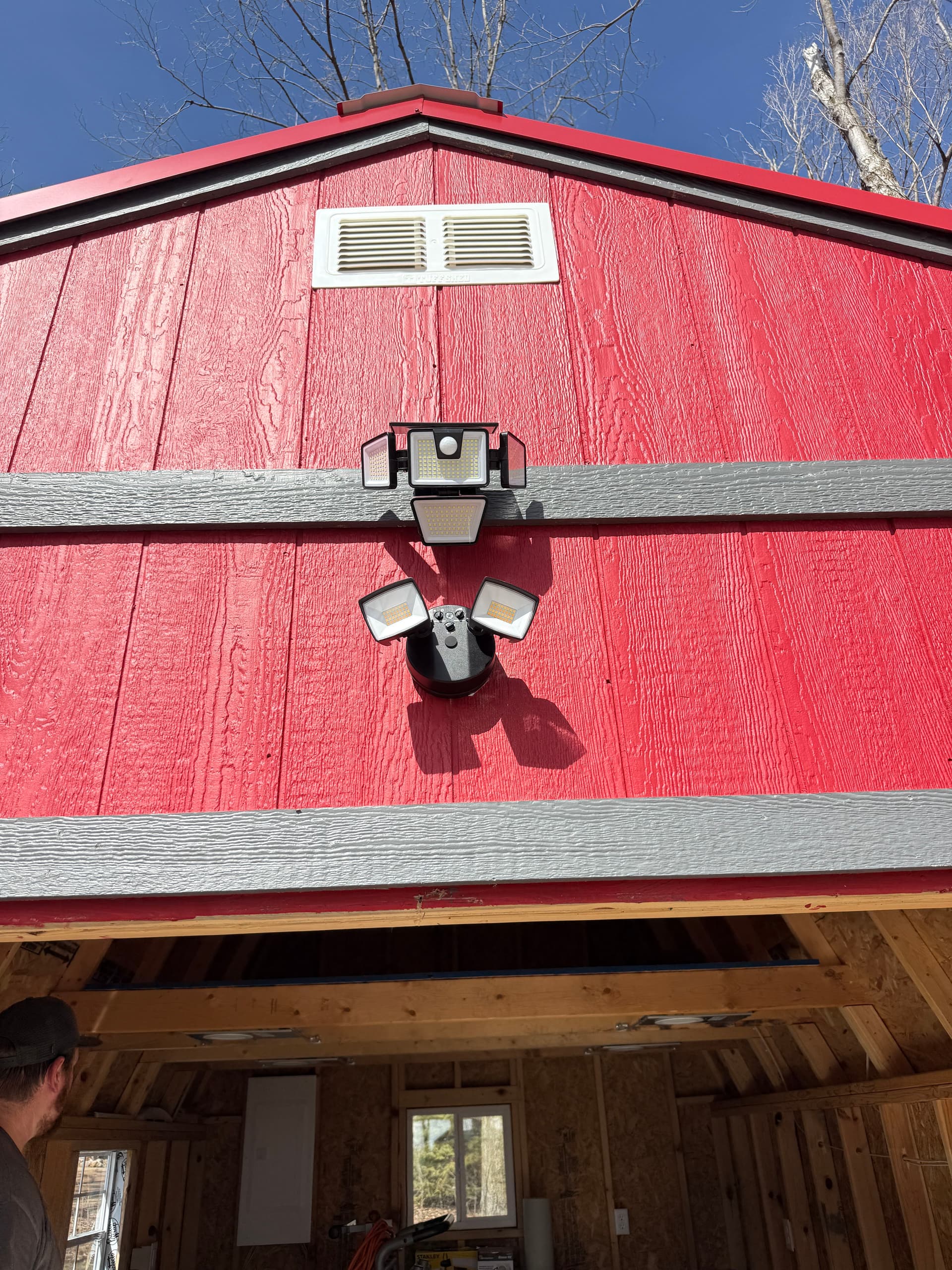 Gallery photos for Full Electrical Build-Out for a New Wood Shop Shed: Image #1