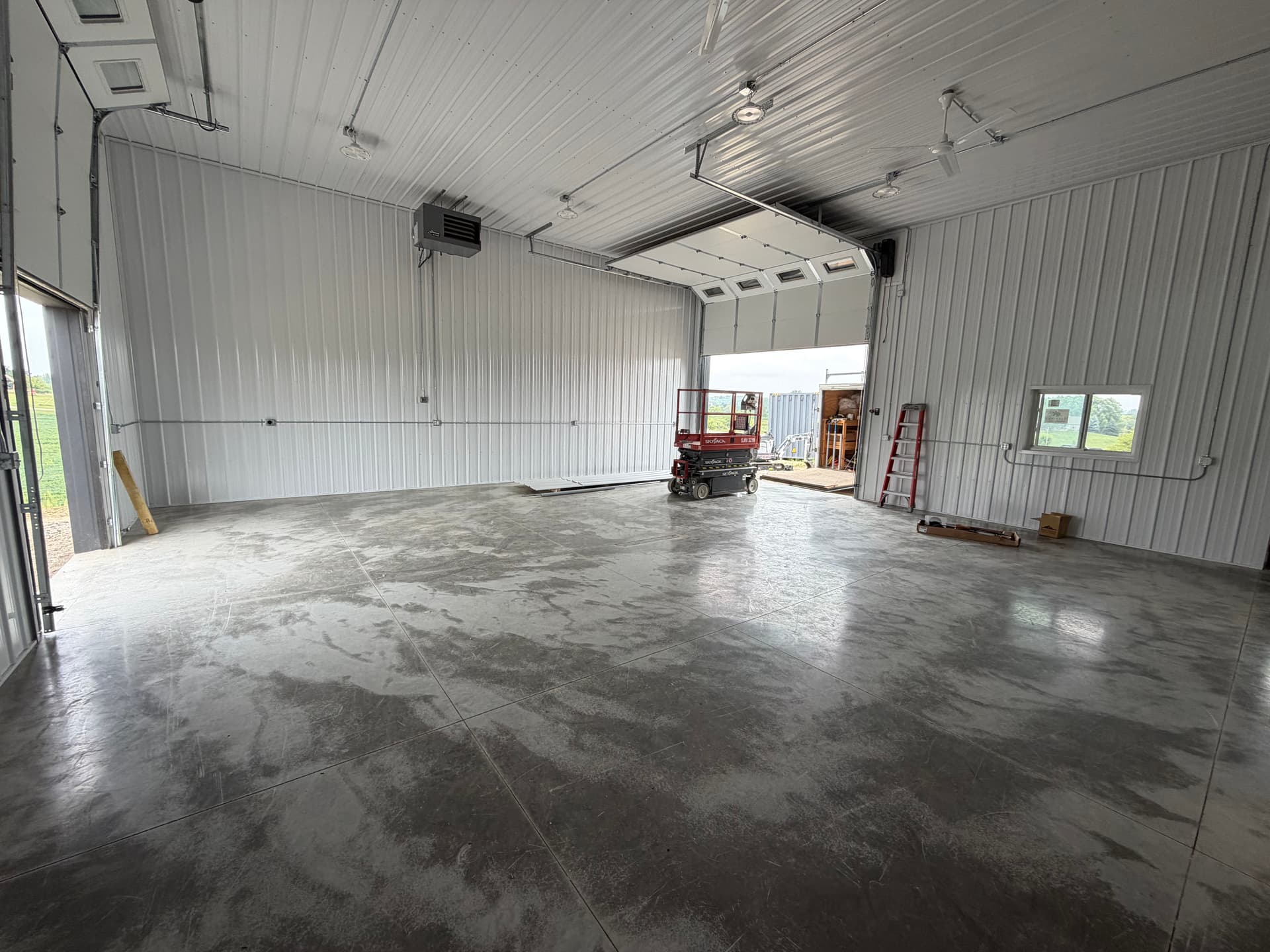 Gallery photos for New Construction Electrical Rough-In Complete on This Pole Barn Build: Image #3
