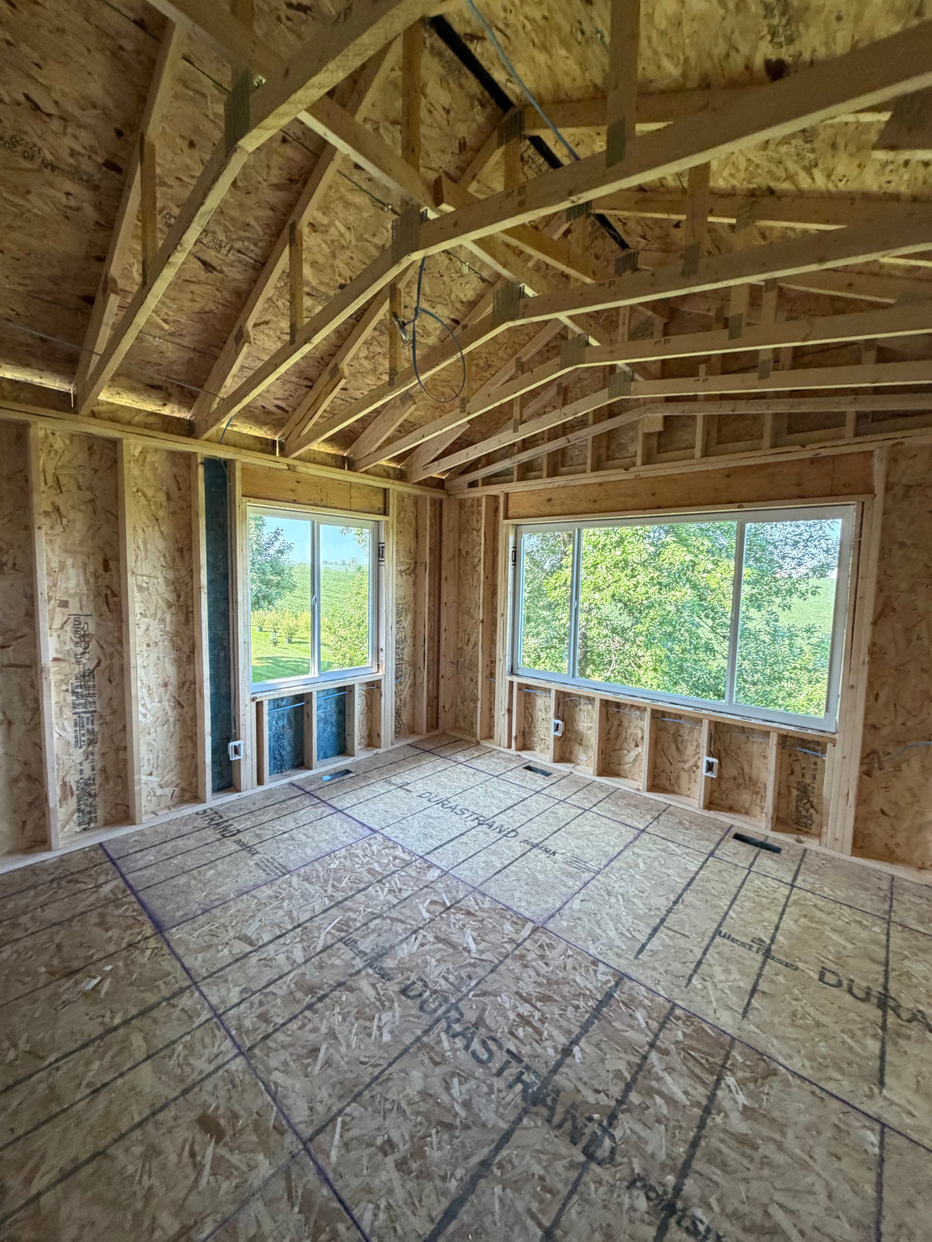 Gallery photos for 4-Season Porch Addition Going Up in Waconia: Image #3