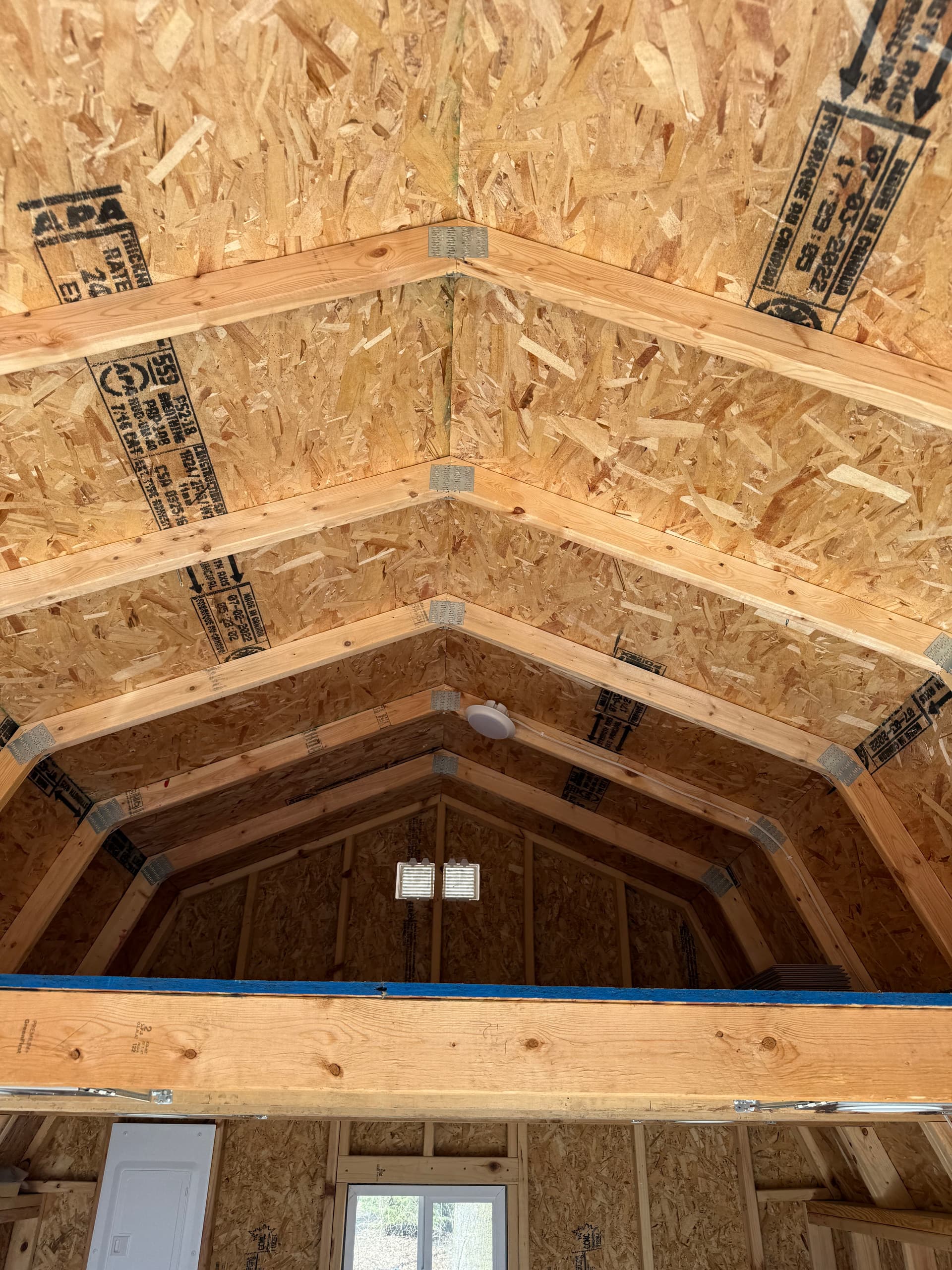 Gallery photos for Full Electrical Build-Out for a New Wood Shop Shed: Image #3