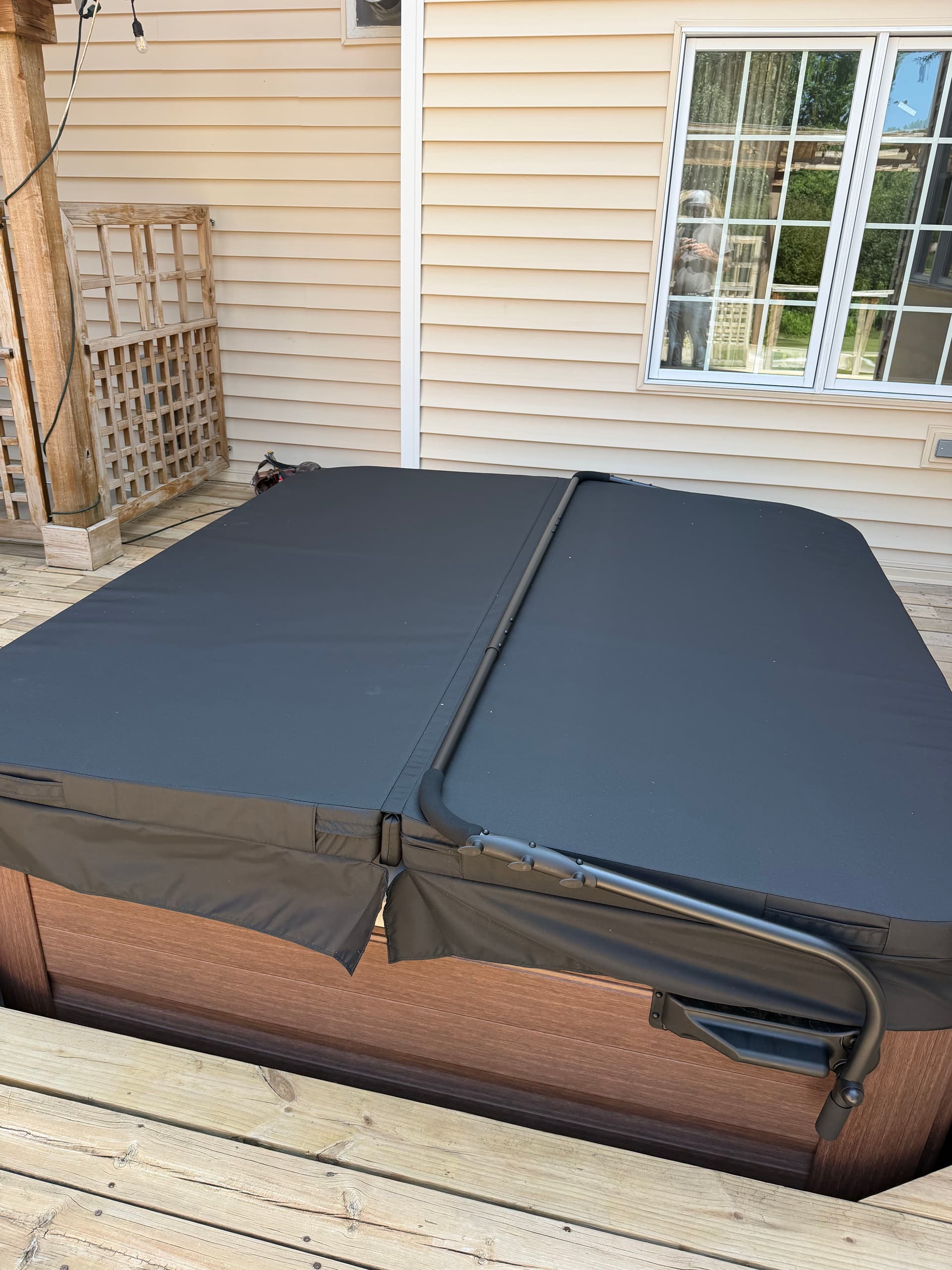 Gallery photos for Hot Tub Electrical Install Done Right From the Ground Up: Image #1
